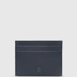 SENNES Unisex Textured Leather Card Holder image 2