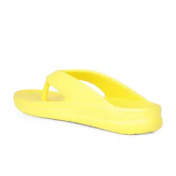 Hush Puppies Men Yellow Synthetic Thong Flip-Flops image 3