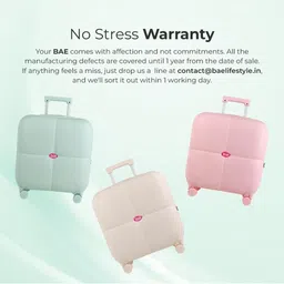 Bae Lifestyle 360-Degree Aircraft Wheels Cabin Trolley Bag image 2