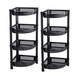 RUBOXA Black Set of 2 Regular Multi-Utility Organisers-picture-26