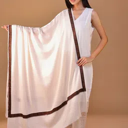 SWI Stylish Women Floral Embroidered Shawl-picture-40