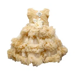 DRESS COLLECTION Floral Print Georgette Fit & Flare Maxi Dress-picture-11