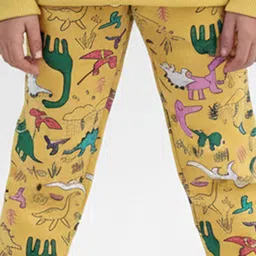 Anthrilo Girls Abstract Track Pants image 2