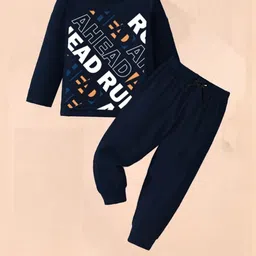 FastColors Boys Navy Blue Clothing Set image 4