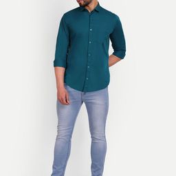 Mast & Harbour Men Slim Fit Sheer Casual Shirt-picture-38