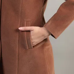 TWENTY ME Single-Breasted Notched Lapel Overcoat image 2