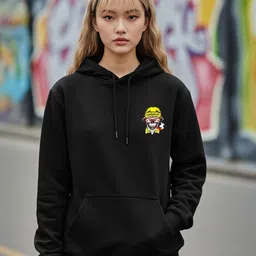 BENNY BROOKS Women Printed Hooded Sweatshirt-image-49