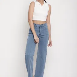 Moda Rapido Striped Crop Top image 5