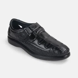 Mochi Men Leather Shoe-Style Sandals-picture-28