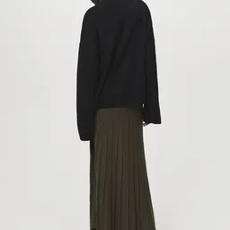 MANGO V-Neck Oversized Knitted Cardigan image 4