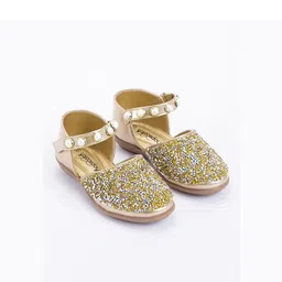 Hopscotch Girls Textured Mary Janes Shoes-image-32