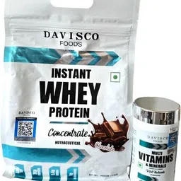 max performance Combo Davisco Instant Concentrate Whey Protein + Davisco Multivitamins Minerals Whey Protein-picture-26