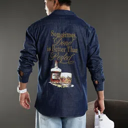 eszett Men Regular Fit Printed Spread Collar Casual Shirt image 2