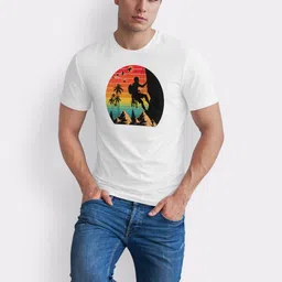 Seekbuylove Men Printed Bio Finish T-shirt image 2