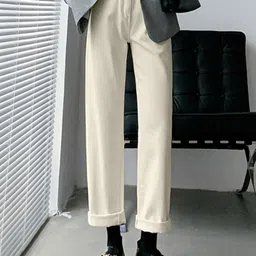 bebe Women Straight Fit High-Rise Jeans-image-45