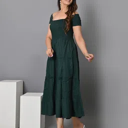 VYMO Fit & Flare Maxi Dress image 5