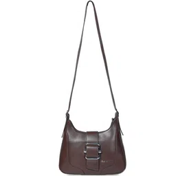 PELLE LUXUR Women Solid Crossbody Sling Bag image 1