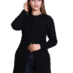 Varenyam Women Longline Cardigan-image-18