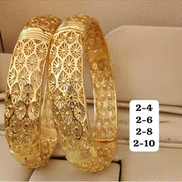 Jewels Kafe Brass Bangle image 1