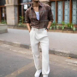 Maniac Men Comfort Pleated Trousers image 3