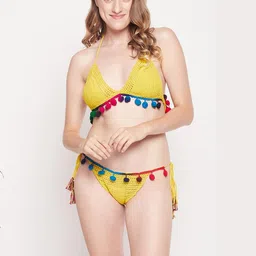 aayan baby Women Crochet Set - Bra & Panty Set-picture-40