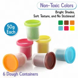 Aditi Toys Kids 30-Pcs Non-Toxic Play Dough Ice Cream Maker Set image 3
