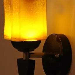 SOMIL Yellow Glass Cylinder Wall Lamps-picture-34