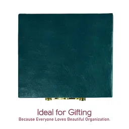 Aura Teal Set of 2 Regular Jewellery Organiser Organisers image 2