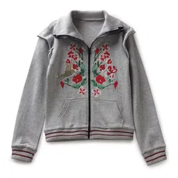 UNDER FOURTEEN ONLY Girls Embroidered Sweatshirt-image-73