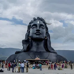 Navyaksh Gold-Toned Religious Figurine Showpiece image 3