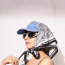 SALTY Women Paisley Printed Bandana Scarf-image-43