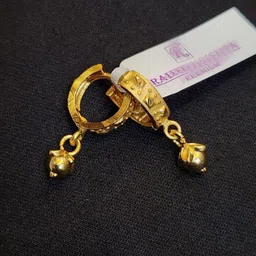 Anshenterpris Gold Plated Contemporary Drop Earrings-picture-10
