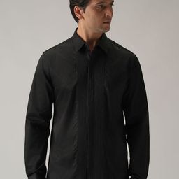 Banana Club Men Classic Slim Fit Opaque Casual Shirt-picture-45