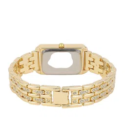 HAUTE SAUCE by Campus Sutra Women Embellished Dial & Stainless Steel Straps Analogue Watch SS25_HSWC1349 image 4