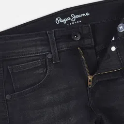 Pepe Jeans Boys Slim Fit Mid-Rise Clean Look Light Fade Stretchable Jeans image 4