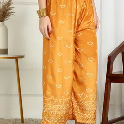 Sangria Bandhani Printed Tunic With Palazzos Co-Ords image 5