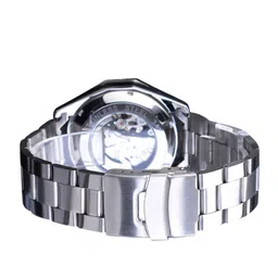 FORSINING Men Round Dial & Stainless Steel Straps Analogue Watch FSG8207M4S3 image 4