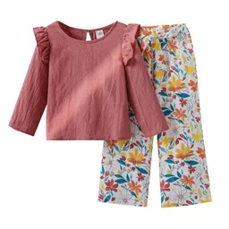 StyleCast x Revolte Girls Pure Cotton Top with Trousers Clothing Set-picture-45