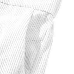 rajovati Men Regular Fit White Viscose Rayon Trousers image 5