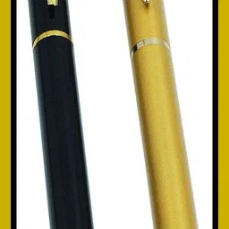 parmarth enterprises 801 Black & Golden Color Luxury With 18 KGP Golden Arrow Clip 2 Roller Ball Ball Pen-picture-19
