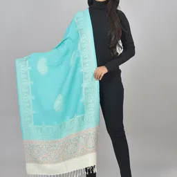 BAISA Women Paisley Woven Design Shawl-picture-31