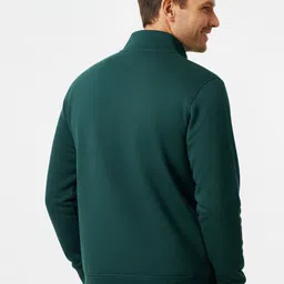 Try This Self Design High Neck Pure Cotton Pullover Sweatshirt image 2