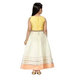 BAESD Girls Embroidered Sequinned Ready to Wear Lehenga & image 4