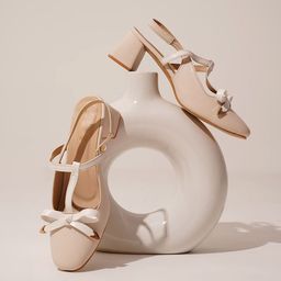 Froh Feet Block Heel Sandals with Bow-picture-46