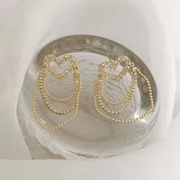 Arzonai Contemporary Half Hoop Earrings-picture-31