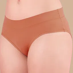 Nykd Women's Solid Mid Rise Hipster Briefs-image-31