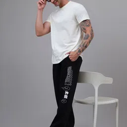 Free Authority Men Dragon Ball Z Printed Drawstring Track Pants image 5