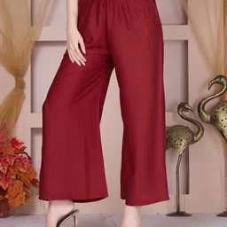 Vivika Women 2 Flared Palazzos image 2