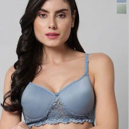 Calcados Pack Of 2 Full Coverage Cotton Lightly Padded Bras-picture-45