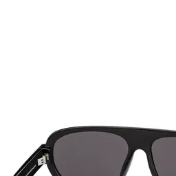 Vincent Chase Unisex Grey Lens & Black Aviator Sunglasses with image 3